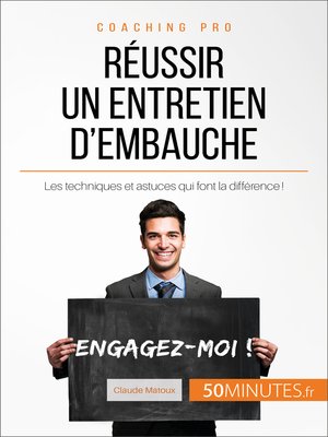 cover image of Réussir un entretien d'embauche